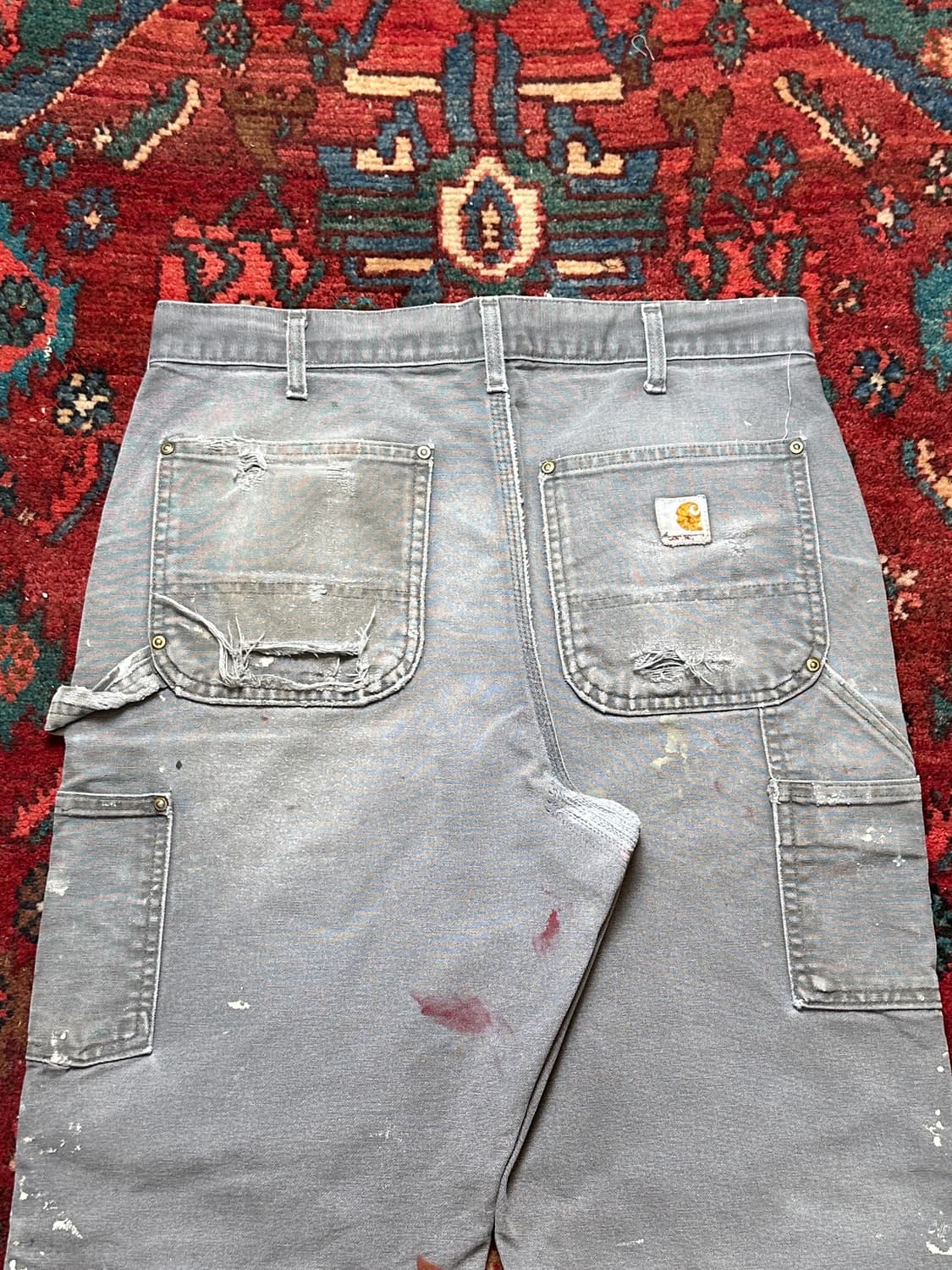 OG USA Made 칼하트 B01 더블니 GVL 칼하트 썩블니 상품이미지6