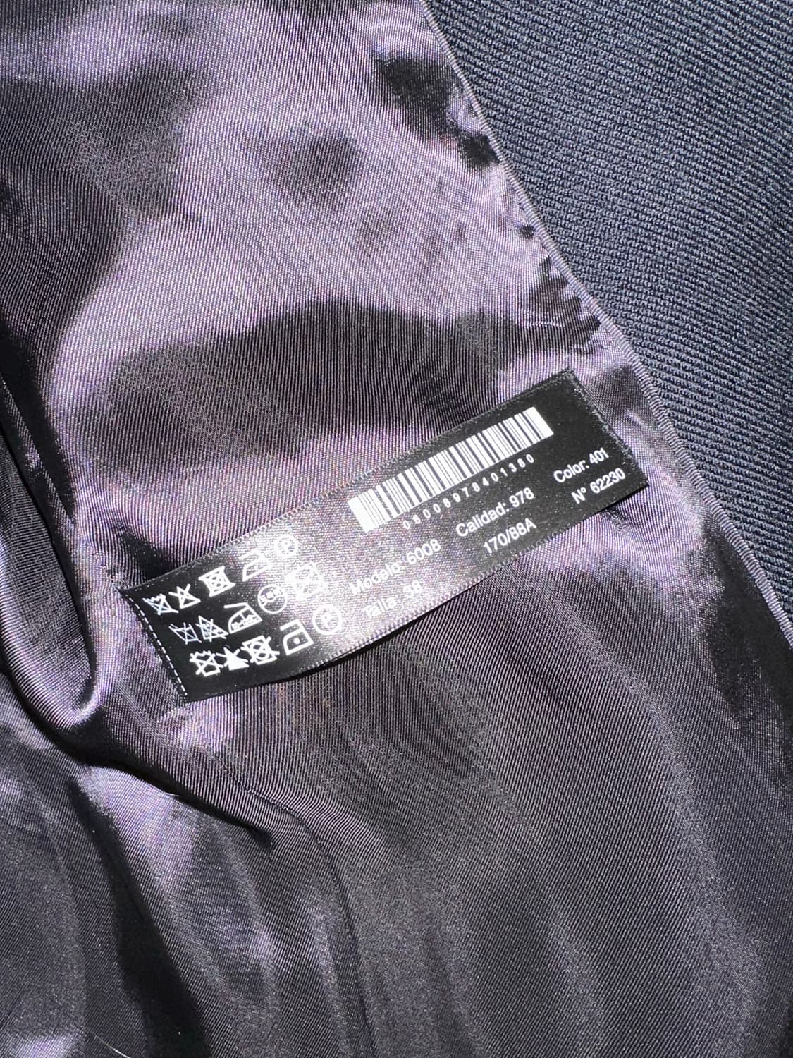 마시모두띠 울 자켓 (딥네이비) 상품이미지4