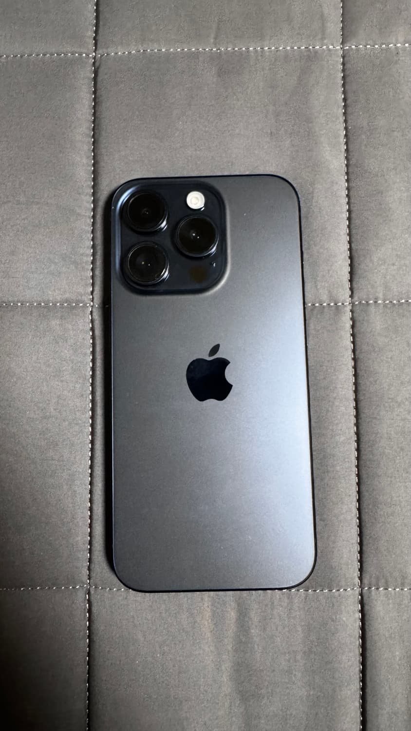 아이폰 15프로 블루 256g 배성100 상품이미지2