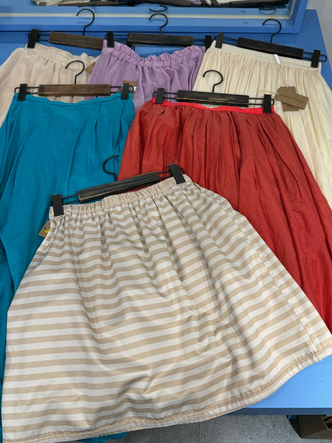 모리걸 일본빈티지 밴딩치마 장당3천원 상품이미지1