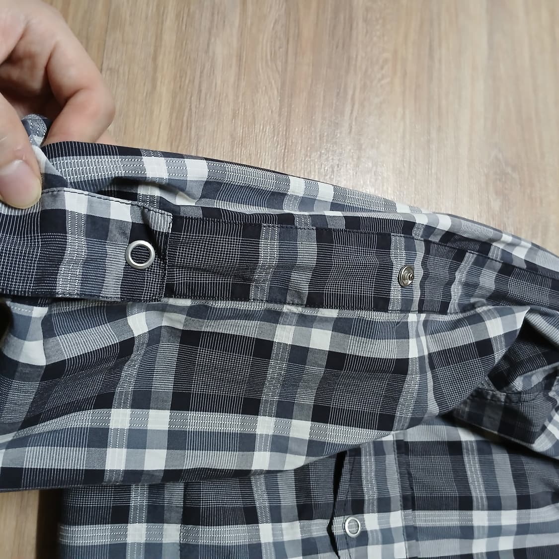 AX 아르마니 익스체인지 체크 셔츠 남방 105 xl 상품이미지7