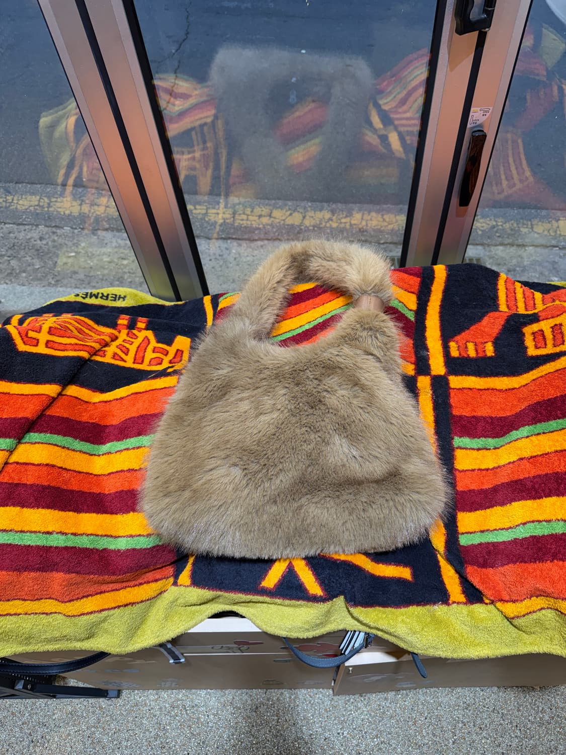 마띵킴(킴마틴)퍼 토트백 상품이미지4