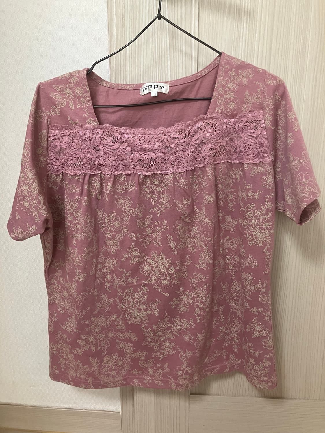 빈티지 플라워 티 상품이미지1