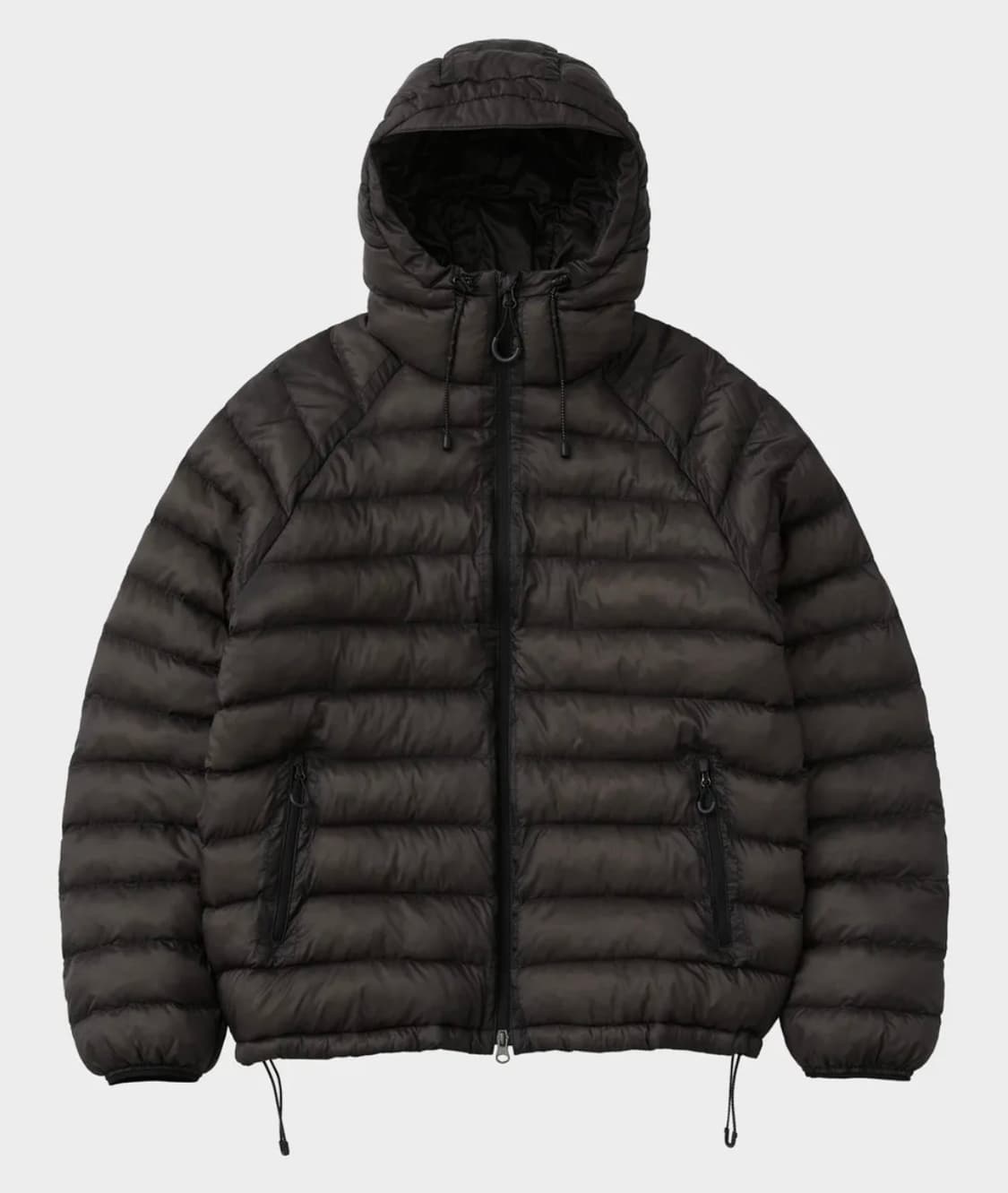 [L] 수아레 라이트 시어쉘 경량패딩 브라운 상품이미지1