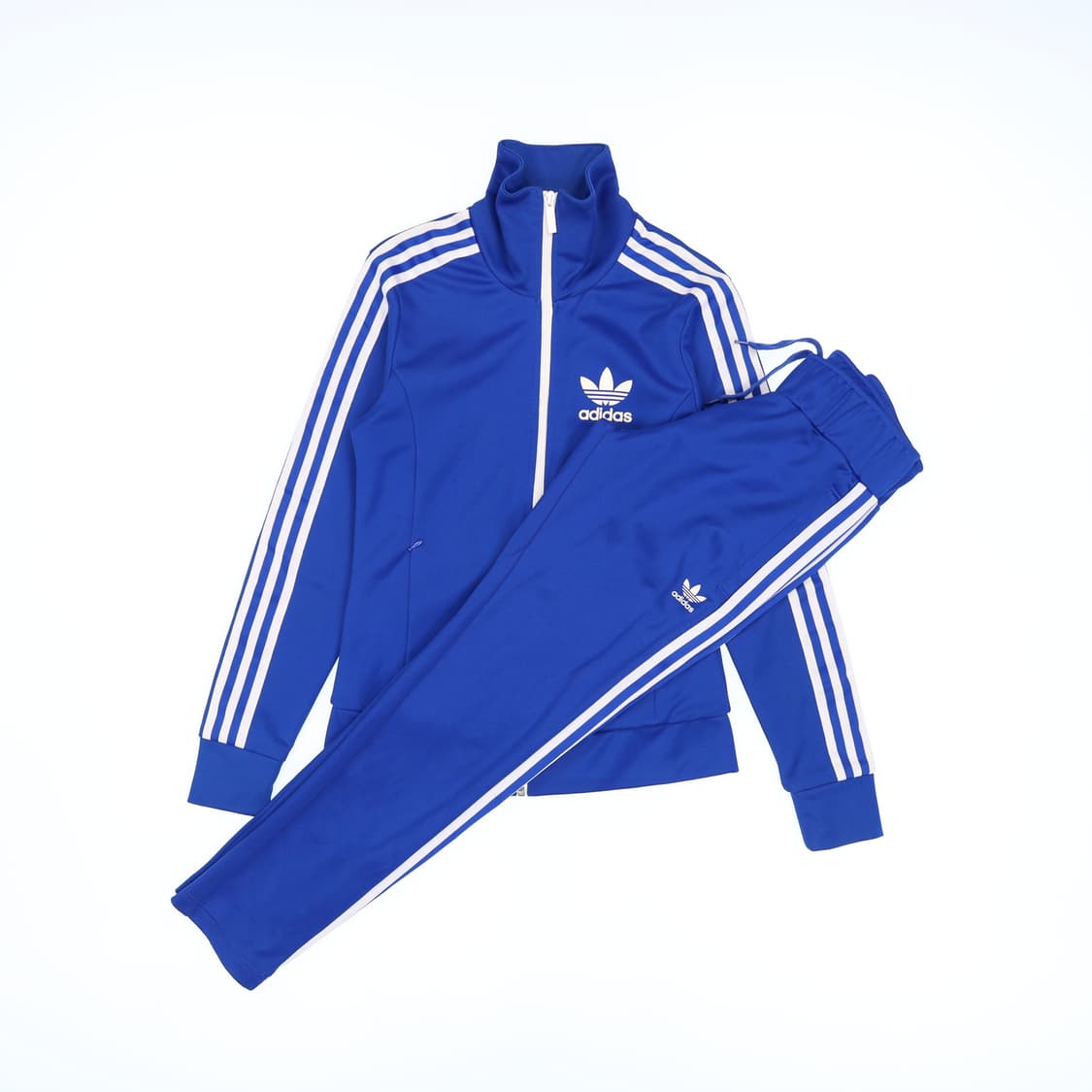 [90] 아디다스 블루 트랙탑 트레이닝 집업 팬츠 셋업 N6949 상품이미지1