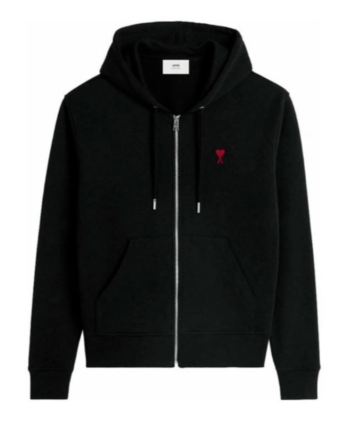 아미 스몰로고 후드집업 상품이미지3