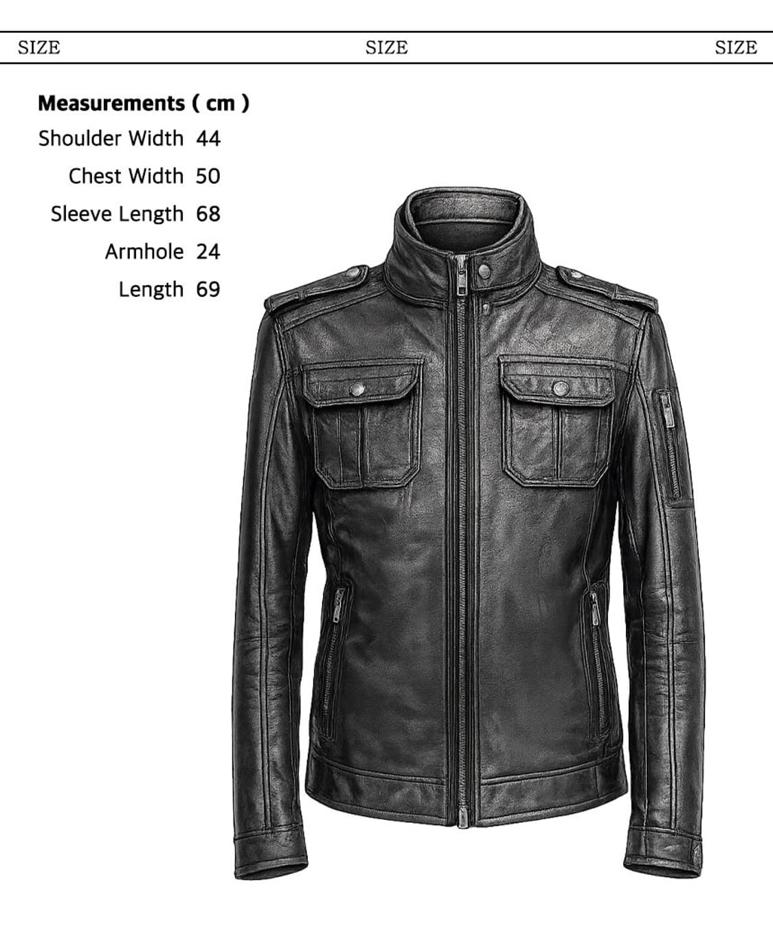 7 Diamond 리얼 레더 필드 자켓 상품이미지2