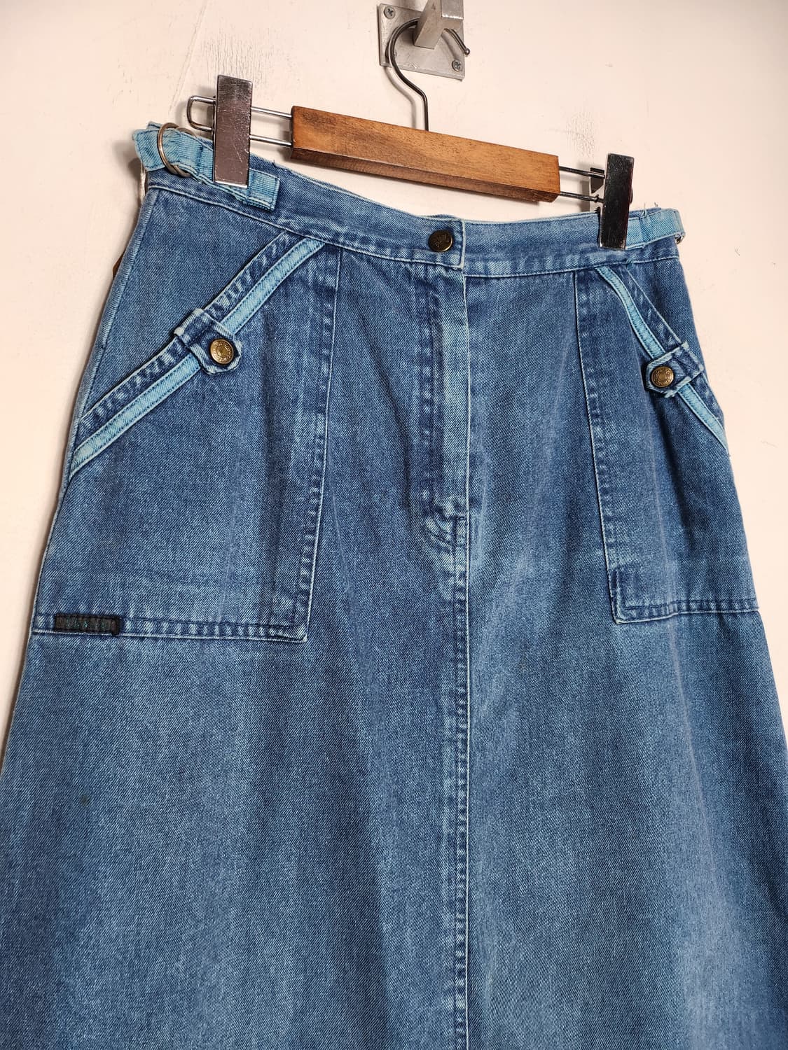 TeleMart 데님 A라인 스커트 상품이미지2