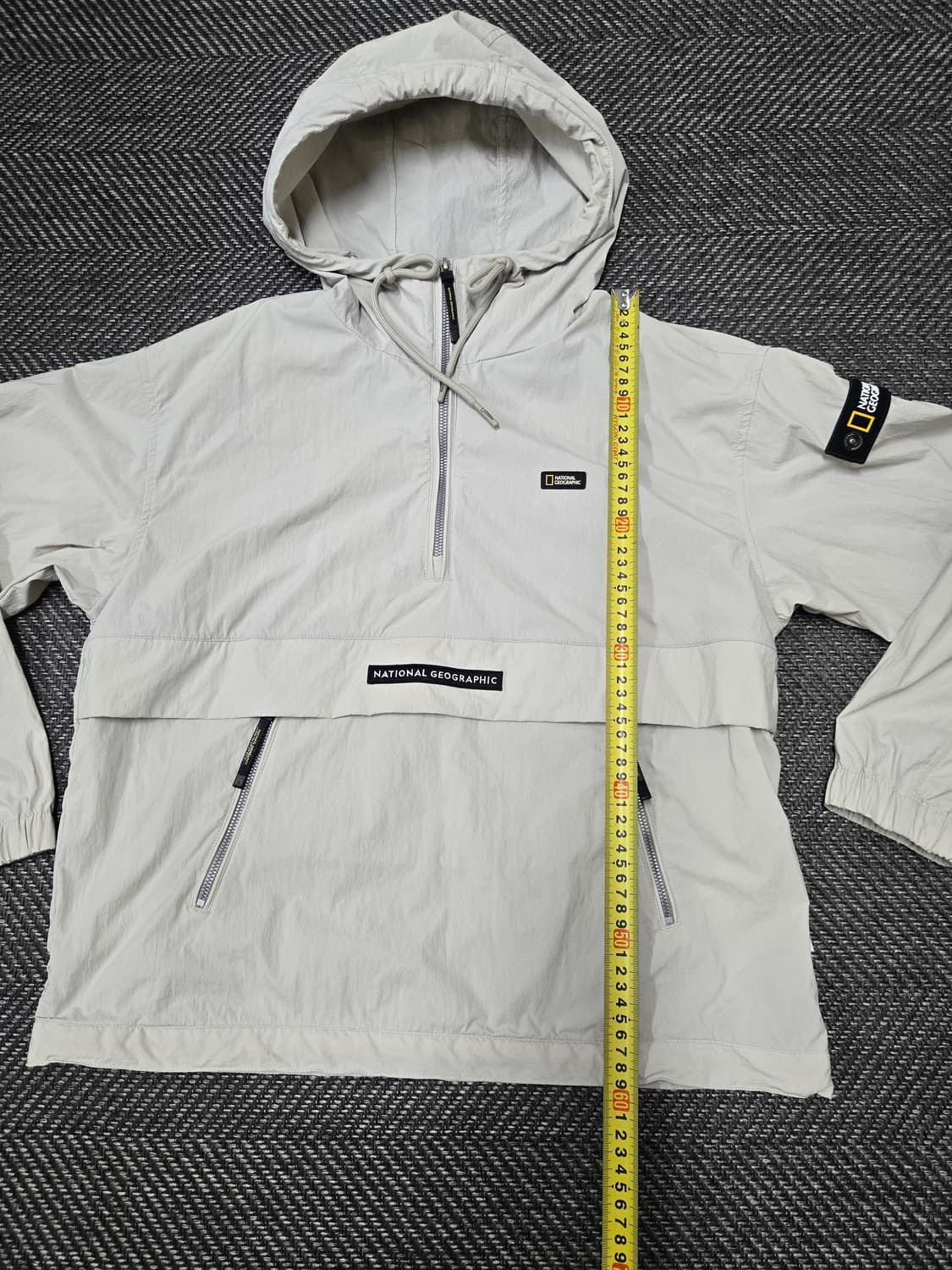 내셔널지오그래픽 우븐 아노락 공용 바람막이 상품이미지9