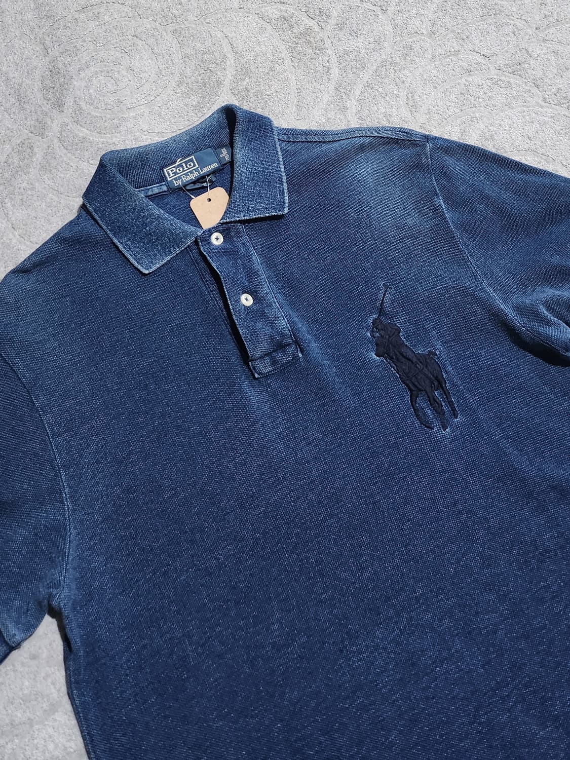 **폴로 랄프로렌 빅포니 인디고 워싱 반팔  S 상품이미지2