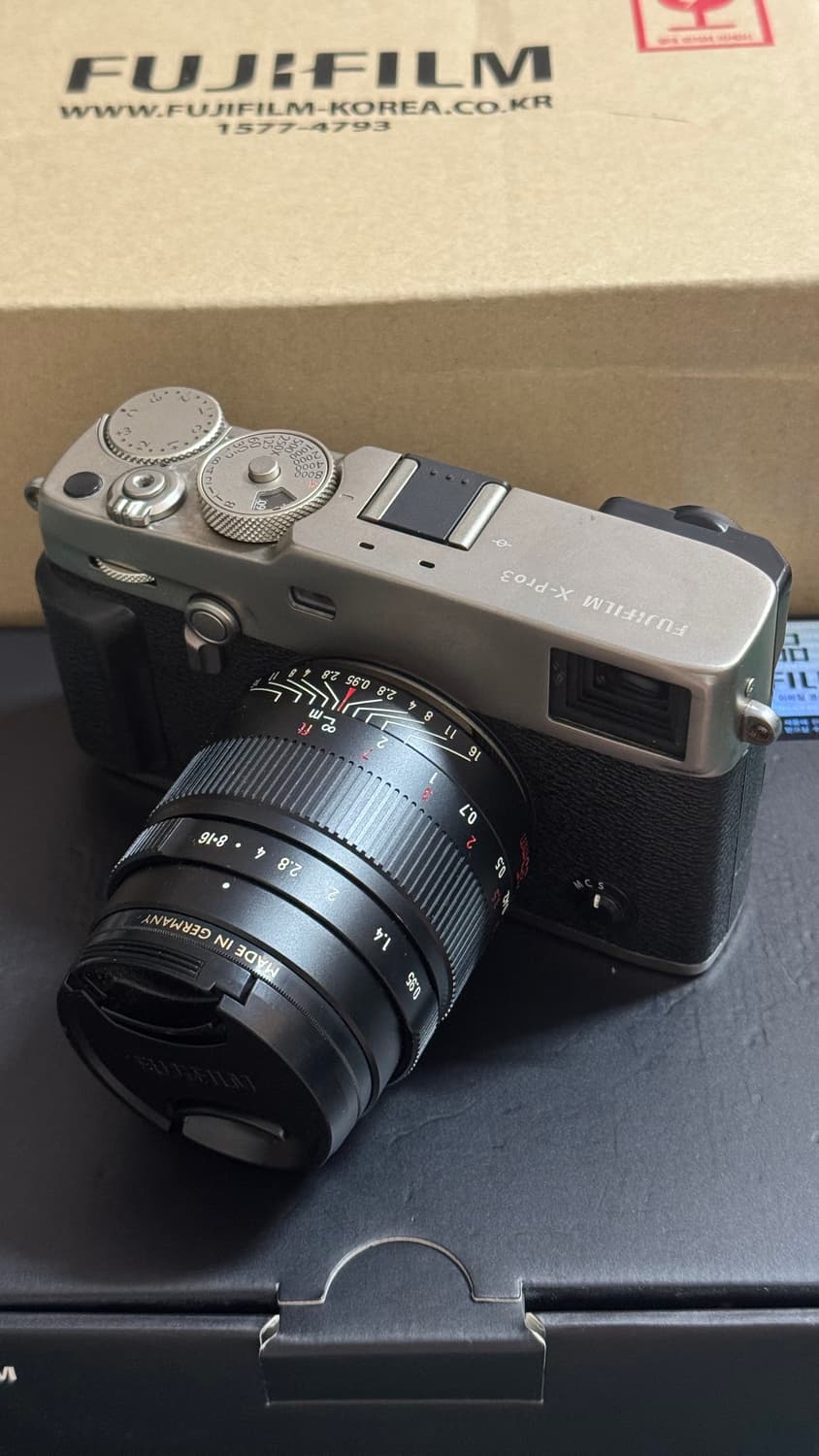 후지 x-pro3 듀라실버 + 7artisan 35mm f0.95 상품이미지1