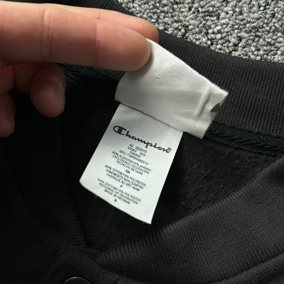 챔피온 리버스위브 스타디움 바시티 자켓  상품이미지8