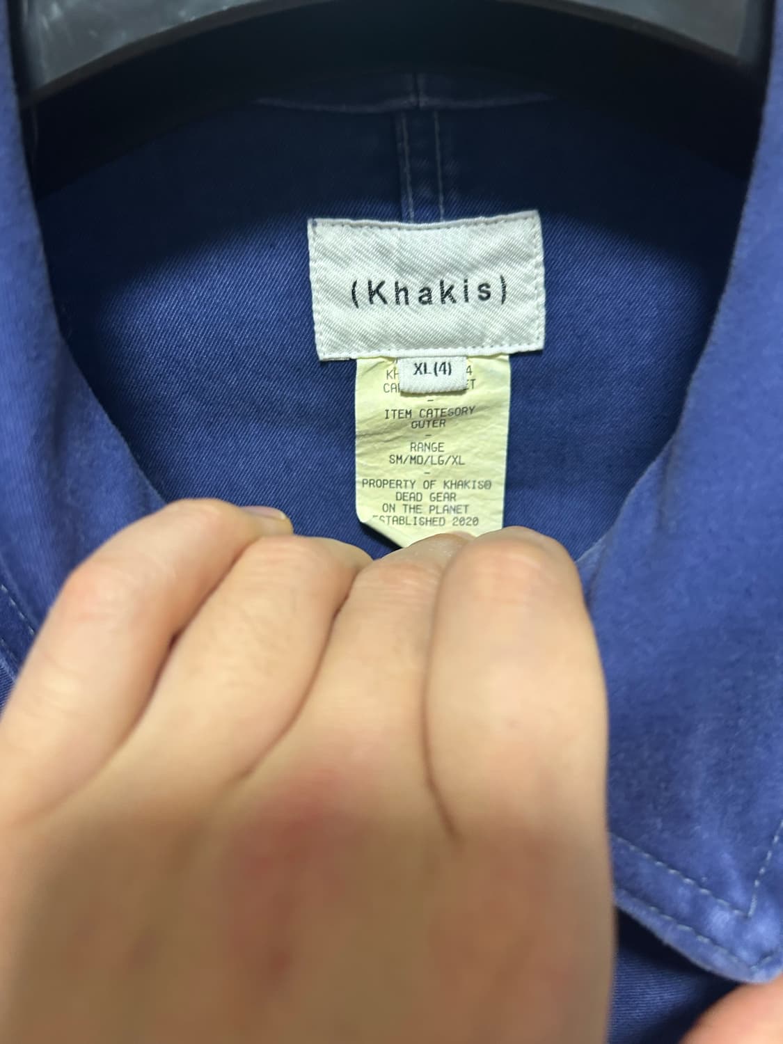 카키스 카버 자켓 xl 상품이미지2