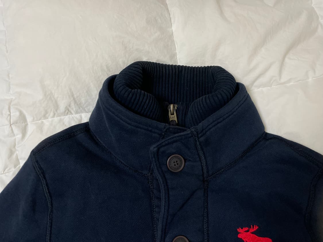 Abercrombie 아베크롬비 하이넥 버튼 집업 상품이미지2