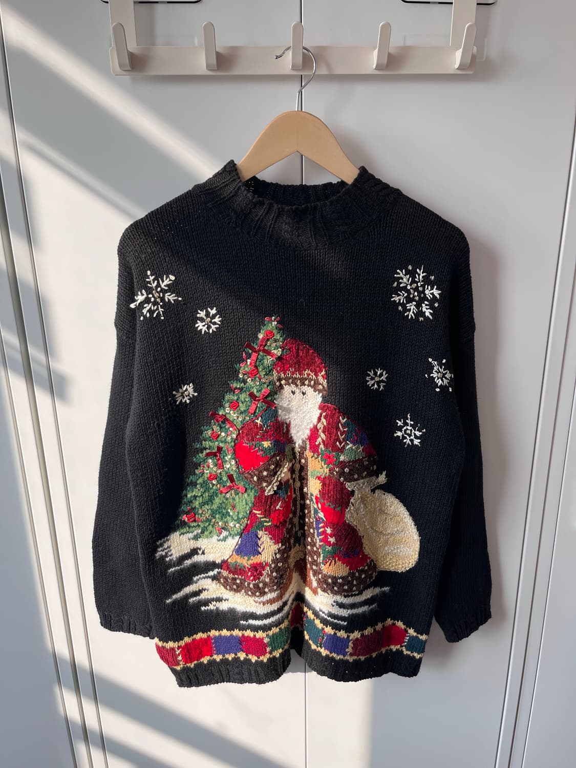 티아라 크리스마스 핸드메이드 산타 니트 상품이미지8