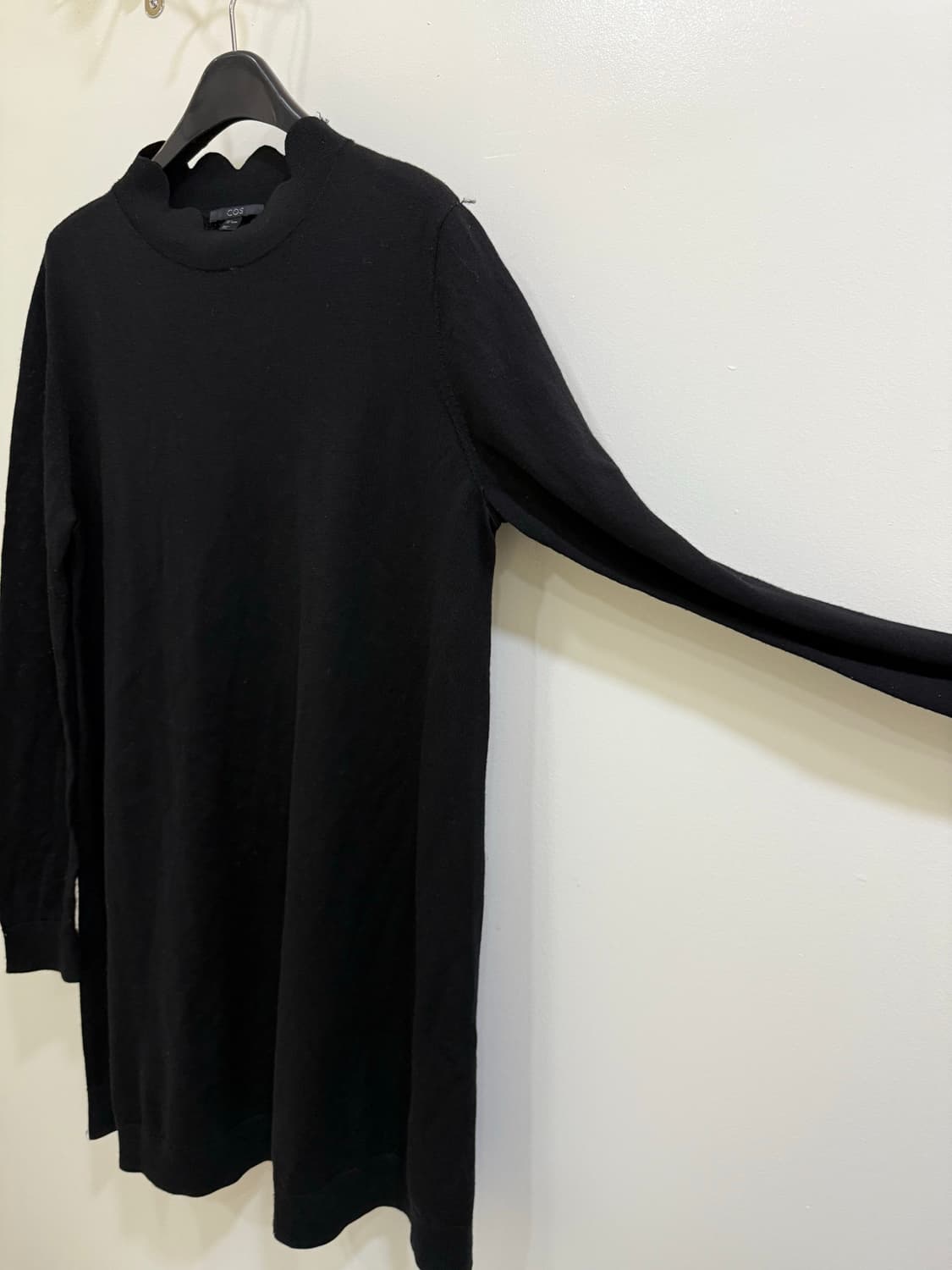 코스 블랙 니트 원피스 정품 상품이미지3