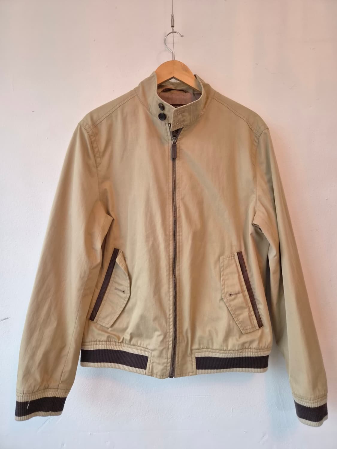 코치 남성 바라쿠타 블루종집업자켓 M사이즈 상품이미지2