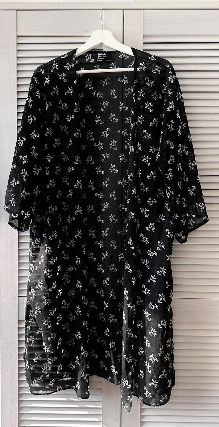 빈티지 패턴 썸머 가디건 상품이미지1