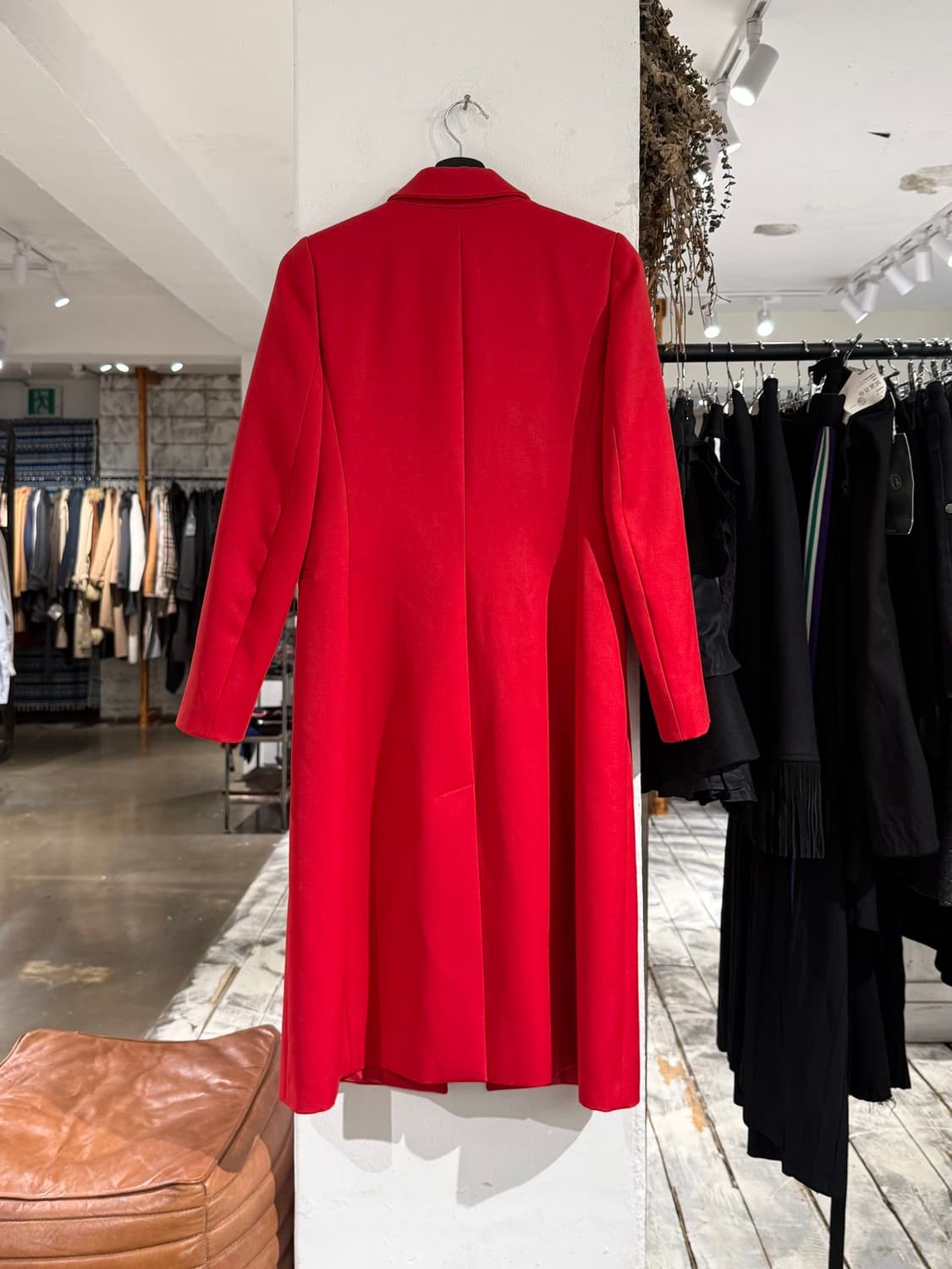 발렌티노 레드 리본 울 롱 코트 상품이미지4