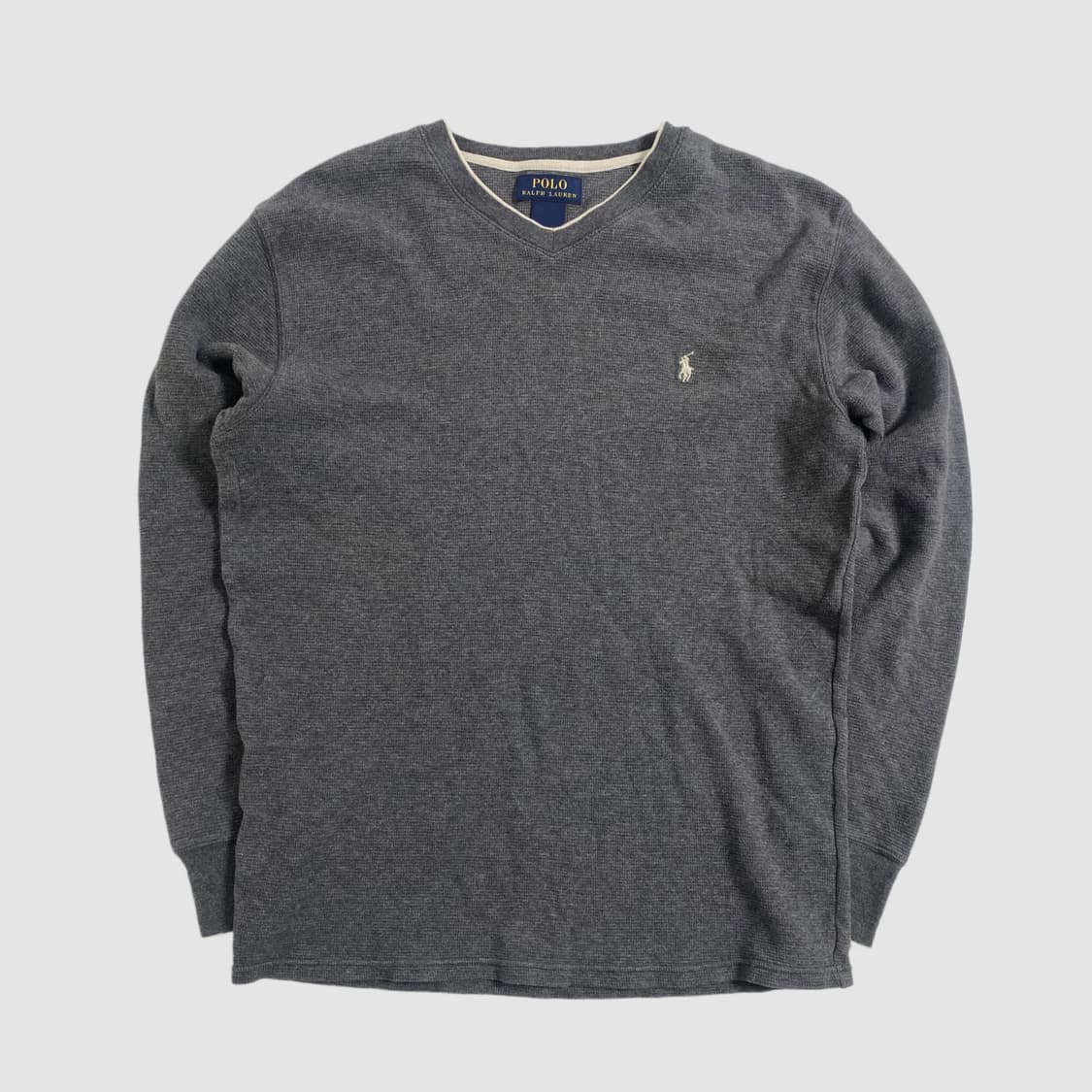 폴로 브이넥 와플티 상품이미지2