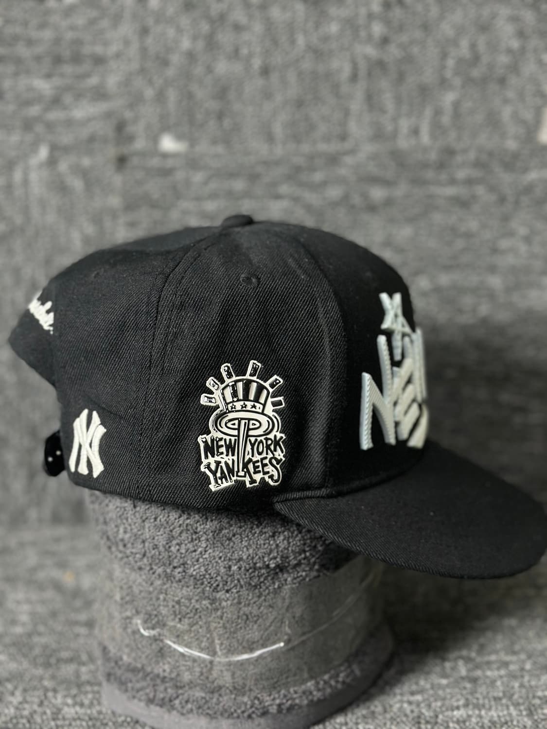 MLB 뉴욕 양키스 블랙 스냅백 상품이미지3