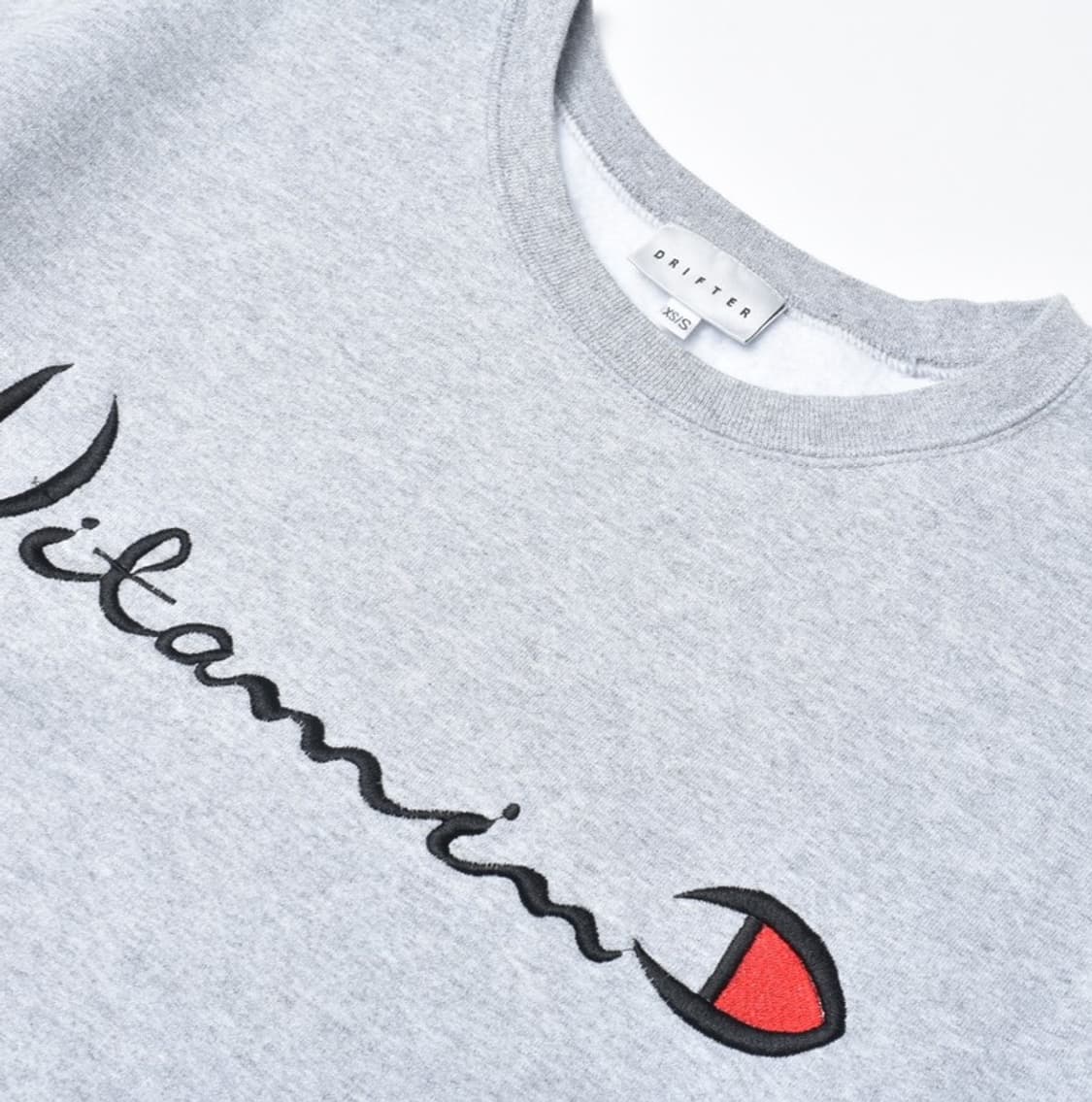  DRIFTER 챔피온 로고 기모 안감 맨투맨 스웻셔츠 상품이미지3
