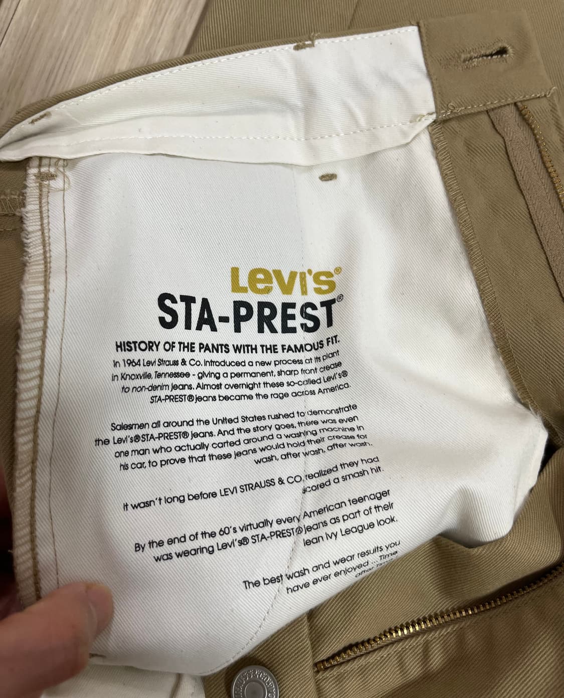 리바이스 STA PREST 팬츠 상품이미지8
