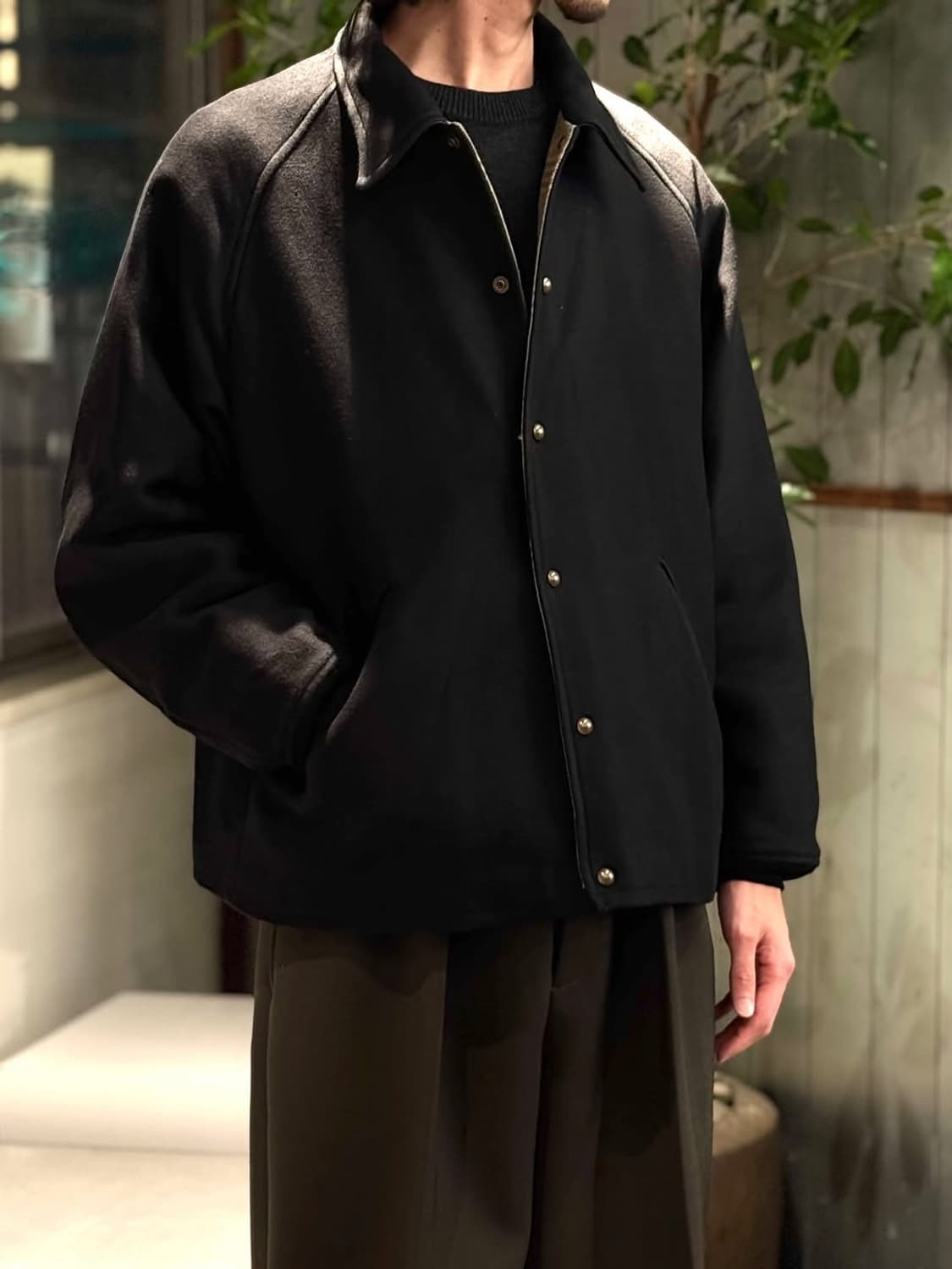 [2] 25AW 아프레쎄 for BIOTOP 별주 몰스킨 코치 자켓 상품이미지6