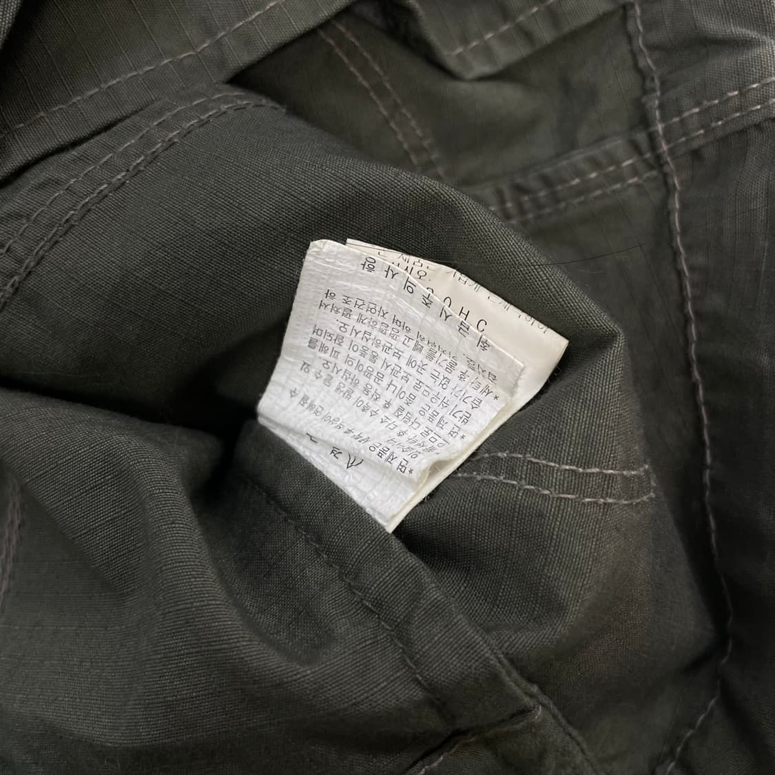 DOHC 립스탑 카고 밀리터리 자켓 카키 상품이미지9