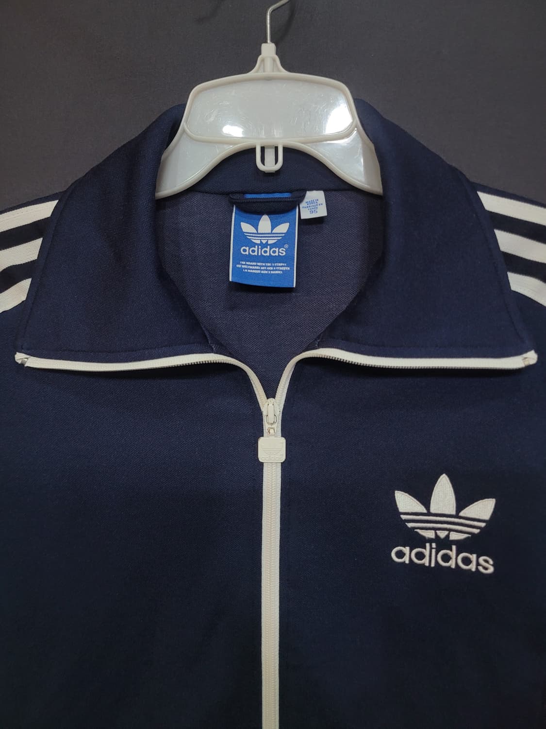 아디다스 불꽃 파이어버드 곤흰 유로파 네이비 트랙탑 져지  상품이미지2