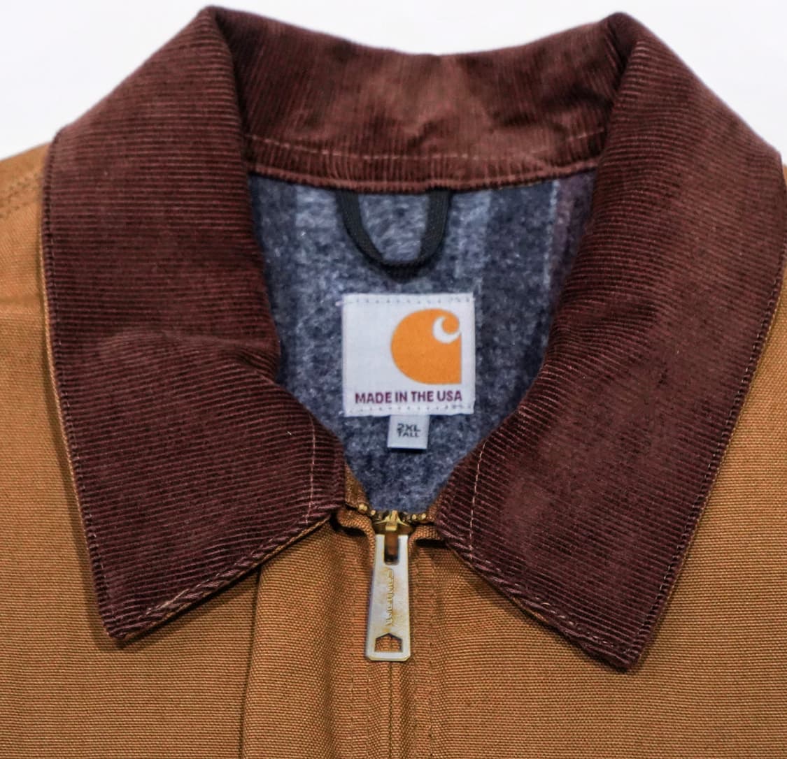 칼하트 디트로이트 J001 카멜 브라운 2xl (빅사이즈)(183이상) 상품이미지5