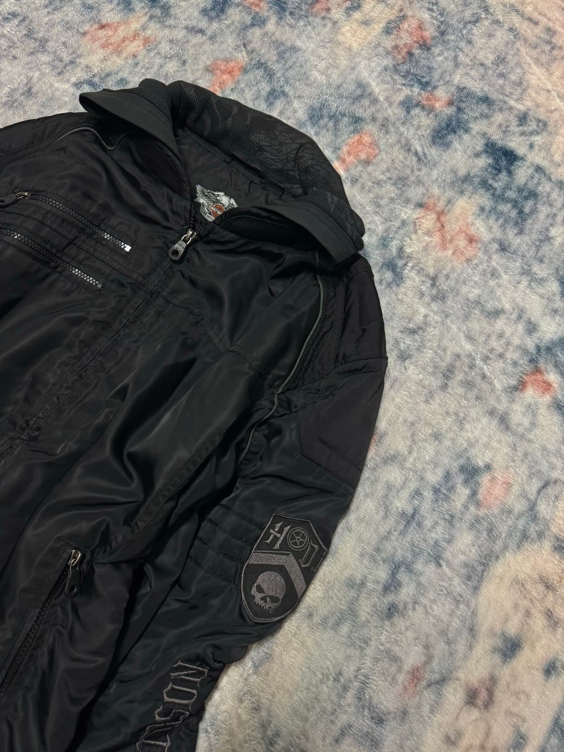 Harley davidson archive biker jacket 상품이미지5
