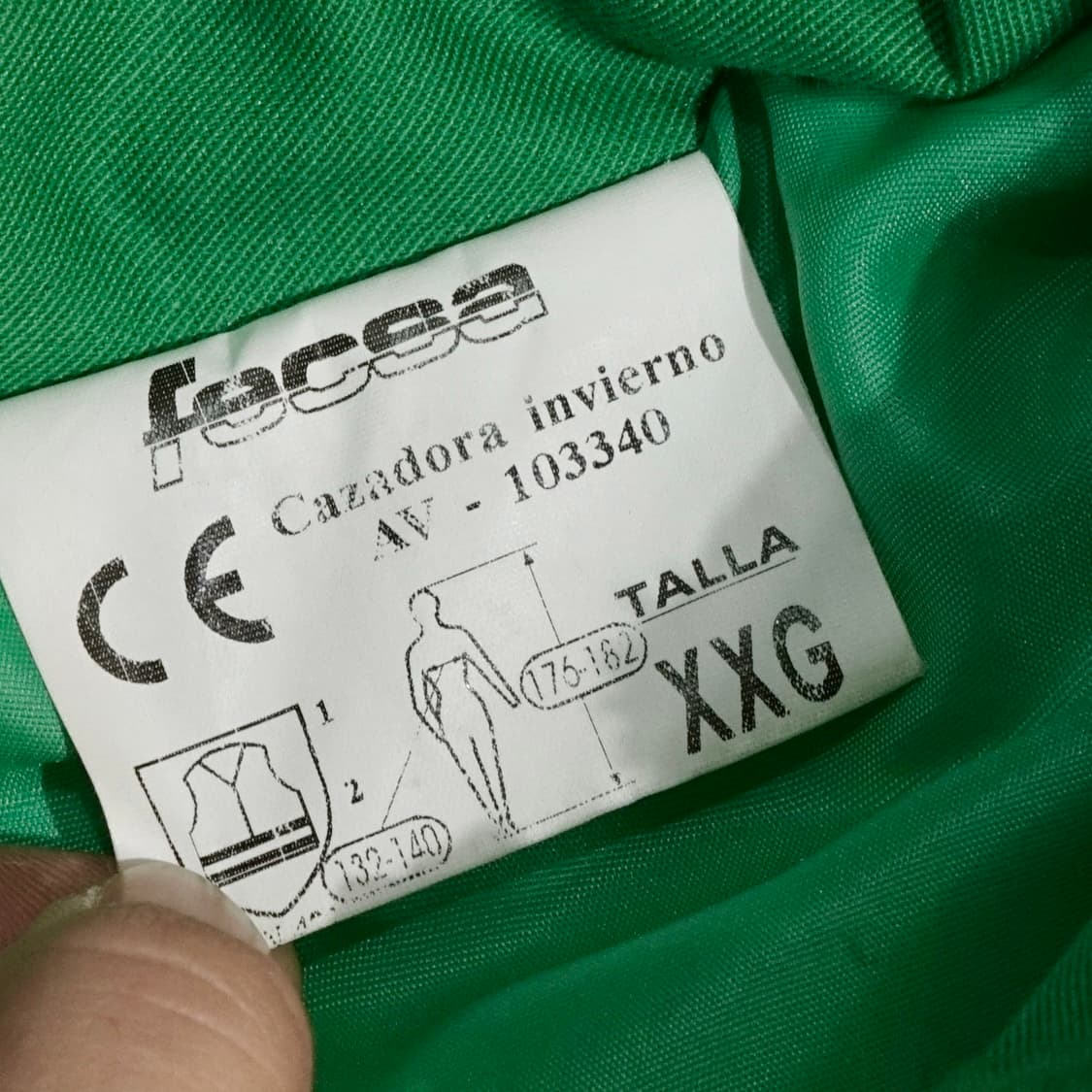 스페인 Limpieza 환경미화원 유니폼 자켓 상품이미지8