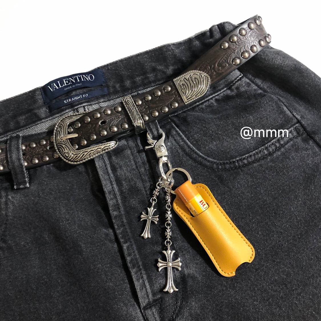 [Unisex🧡] 립밤 가죽 케이스 키링 열쇠고리 상품이미지2
