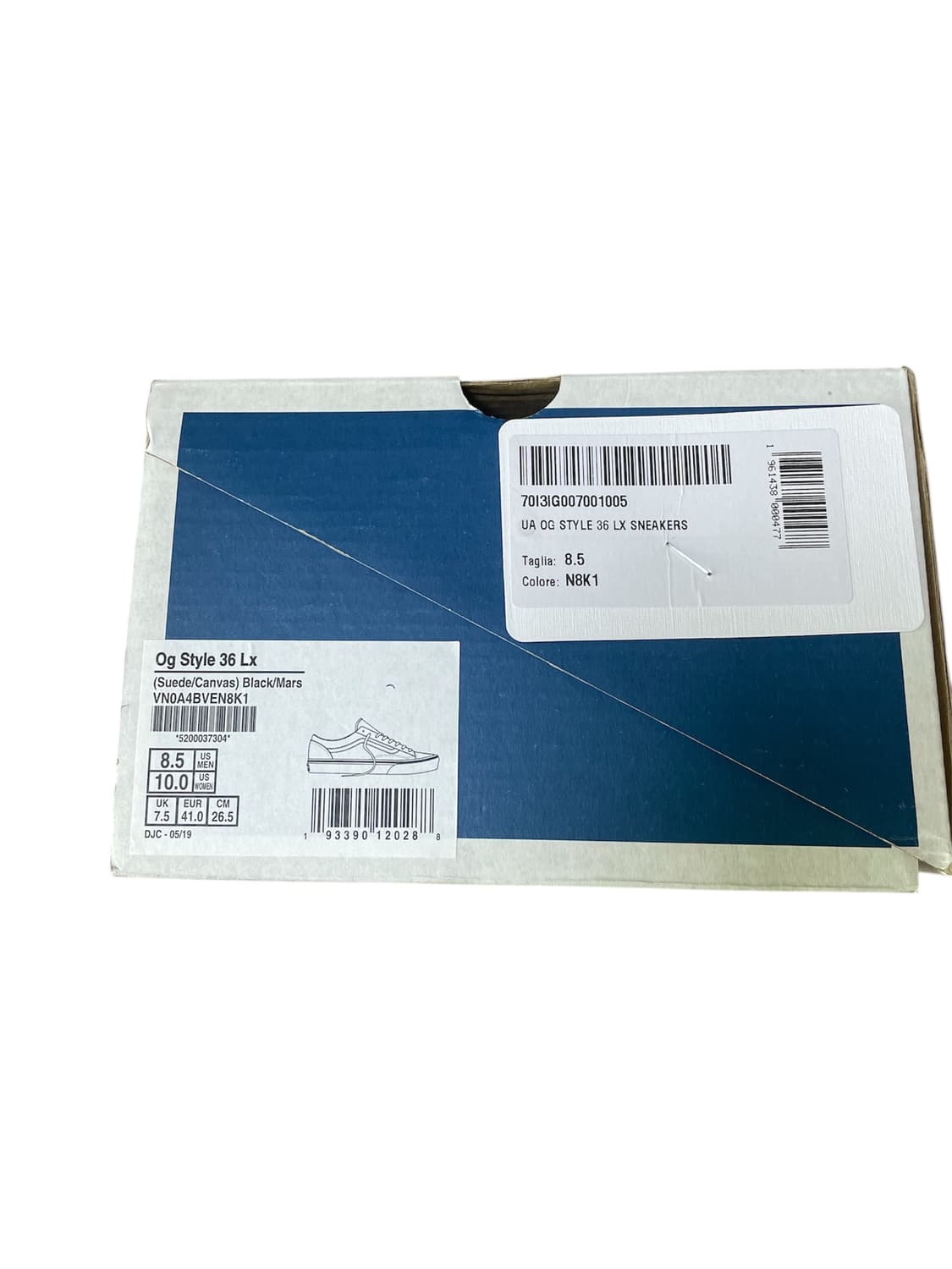 구버전 반스 og 볼트 스타일 36 마시멜로 중창 상품이미지4