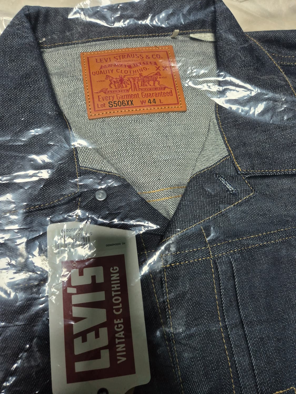 리바이스 LVC S506XX 대전판 XL(44)사이즈 상품이미지1