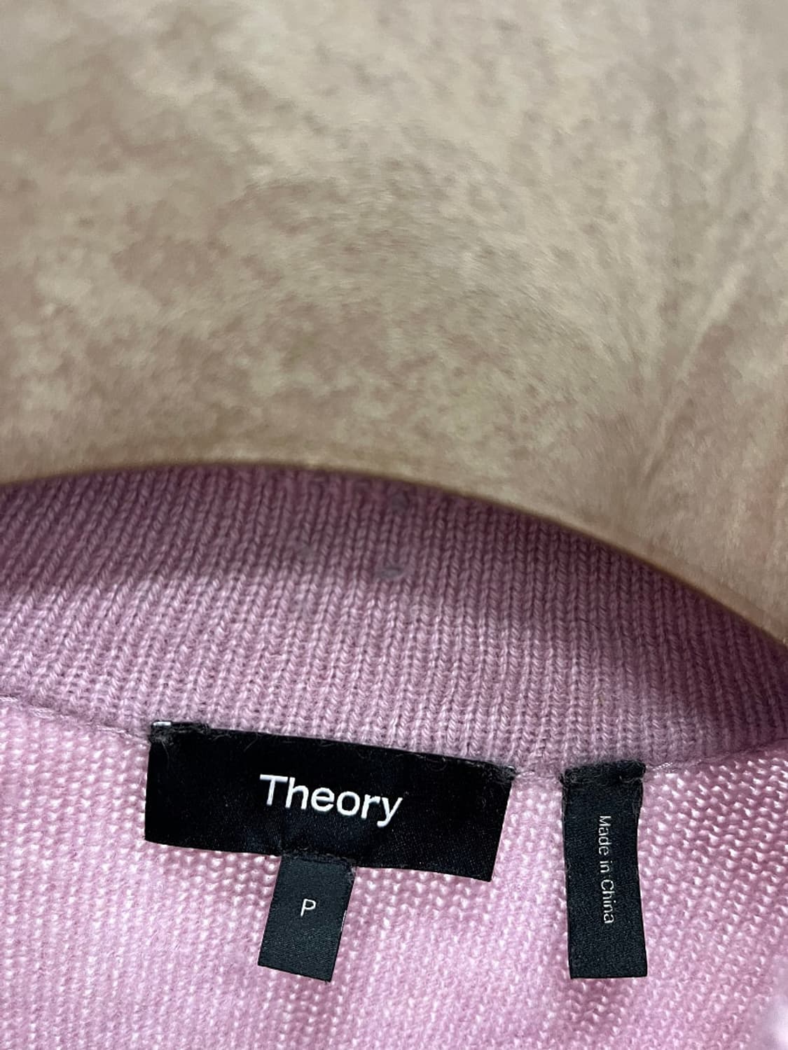 여)  띠어리 캐시미어100% 모크넥 니트  상품이미지5