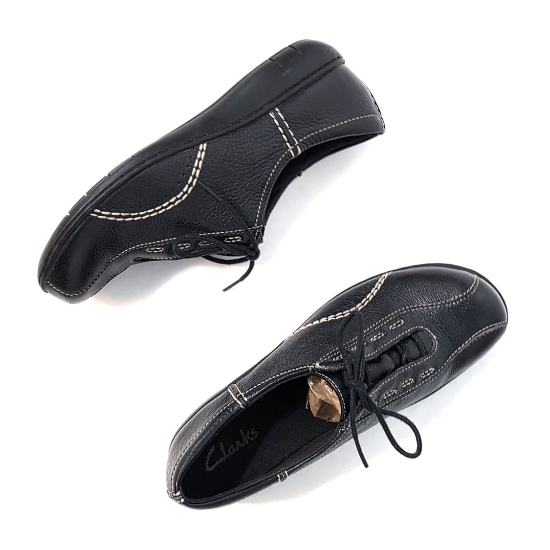 [240] 클락스 비올라 레이스업 슈즈 블랙 상품이미지4