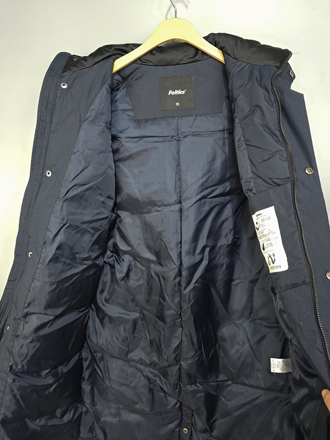 펠틱스(feltics) 덕다운 롱패딩 95 상품이미지6