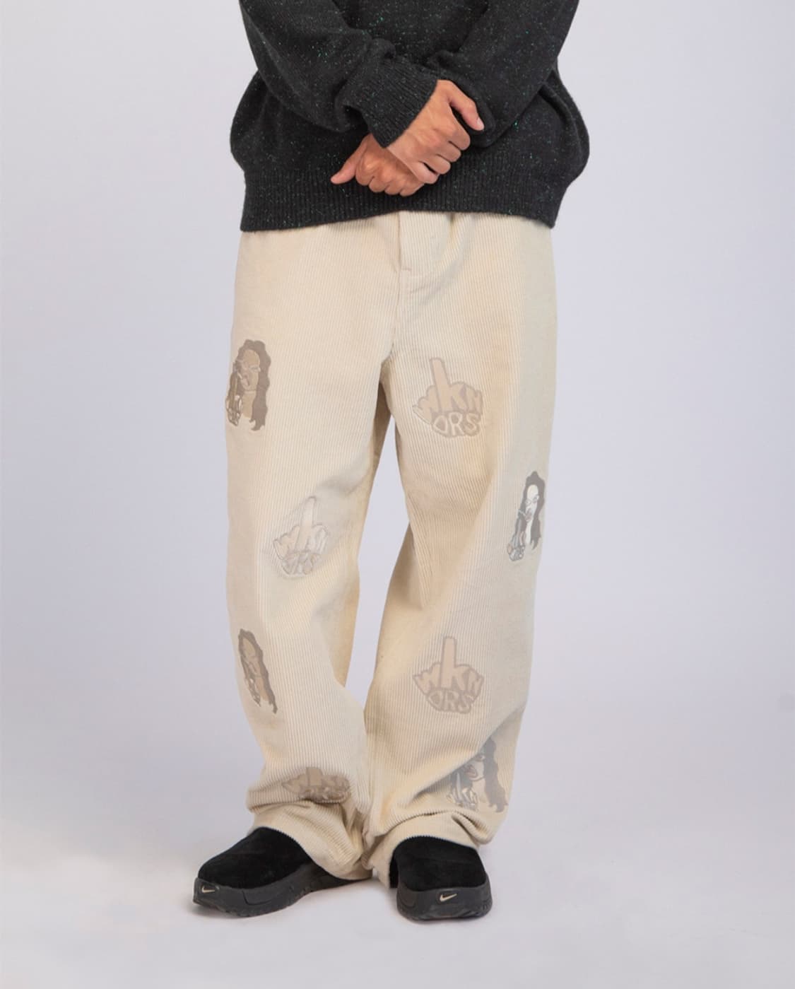 위캔더스 MONA 코튼 팬츠 아이보리 L 상품이미지3