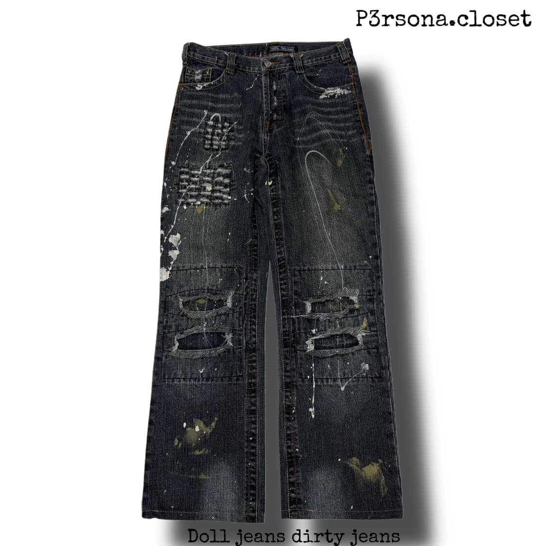 Doll jeans dirty jeans 상품이미지1
