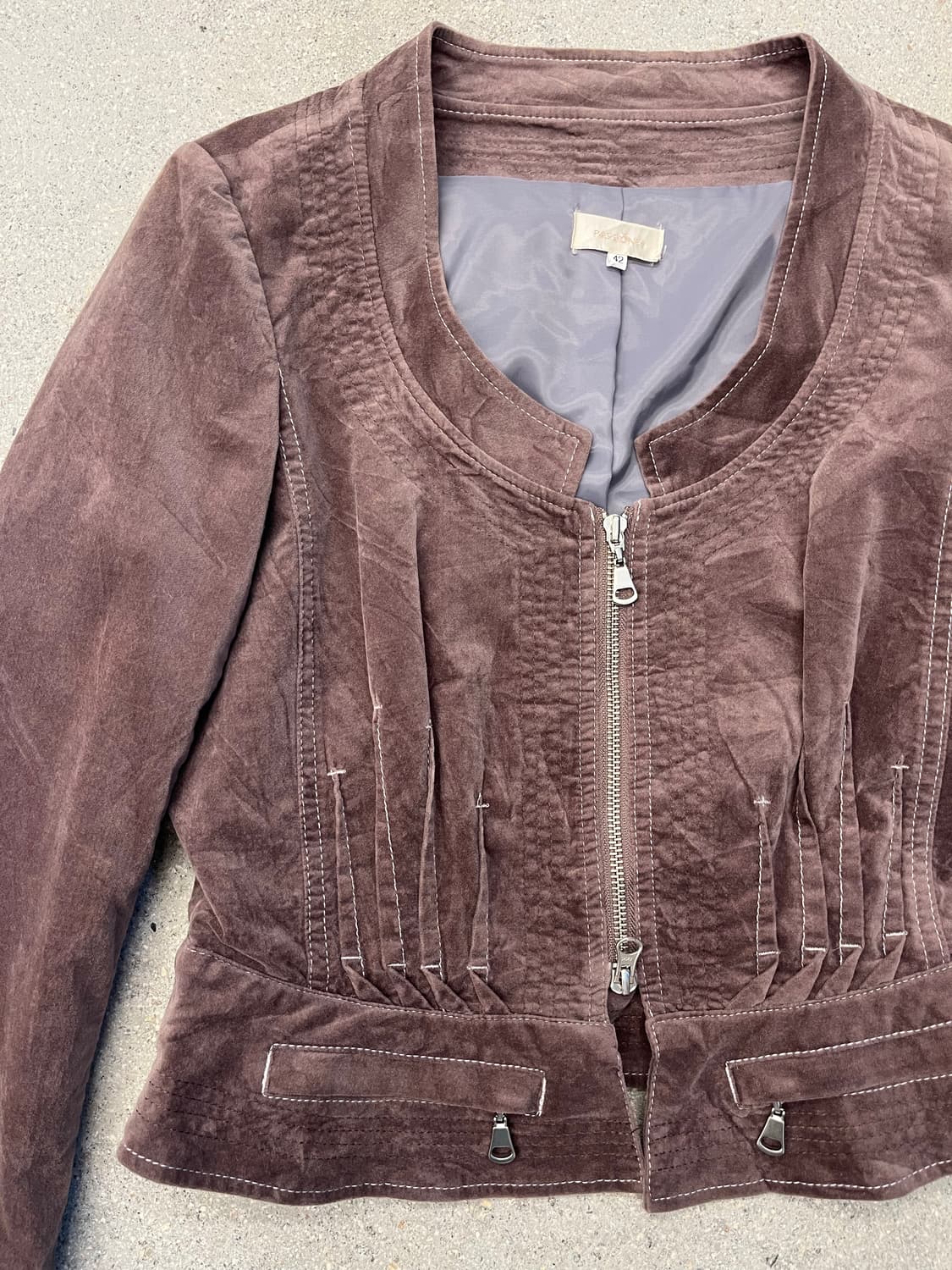 Passione 스웨이드 자켓 상품이미지3