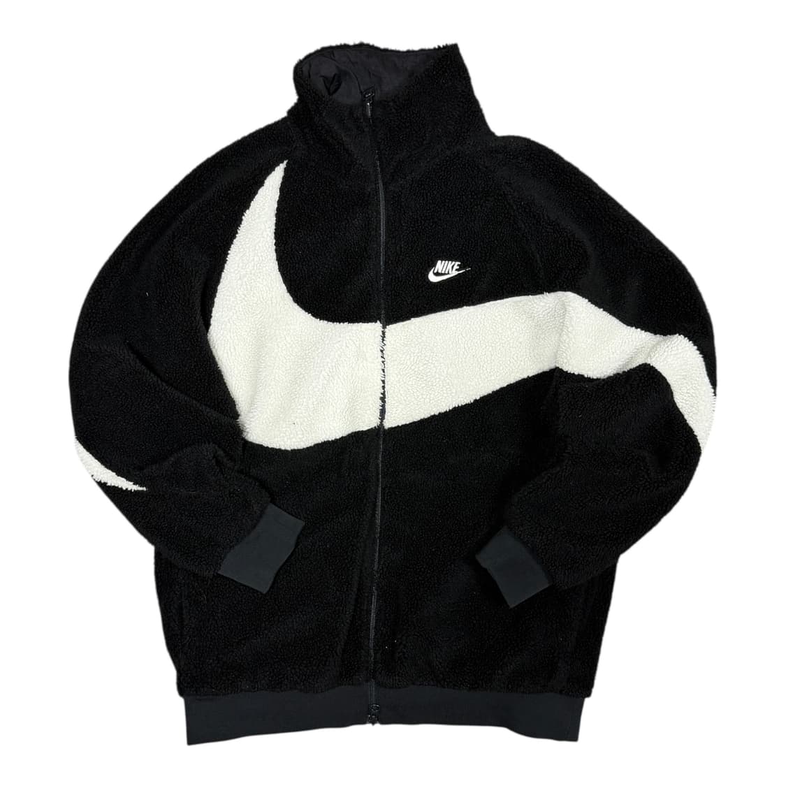 ✨ (바배) 나이키 빅스우시 리버시블 플리스 뽀글이 집업 자켓 상품이미지1