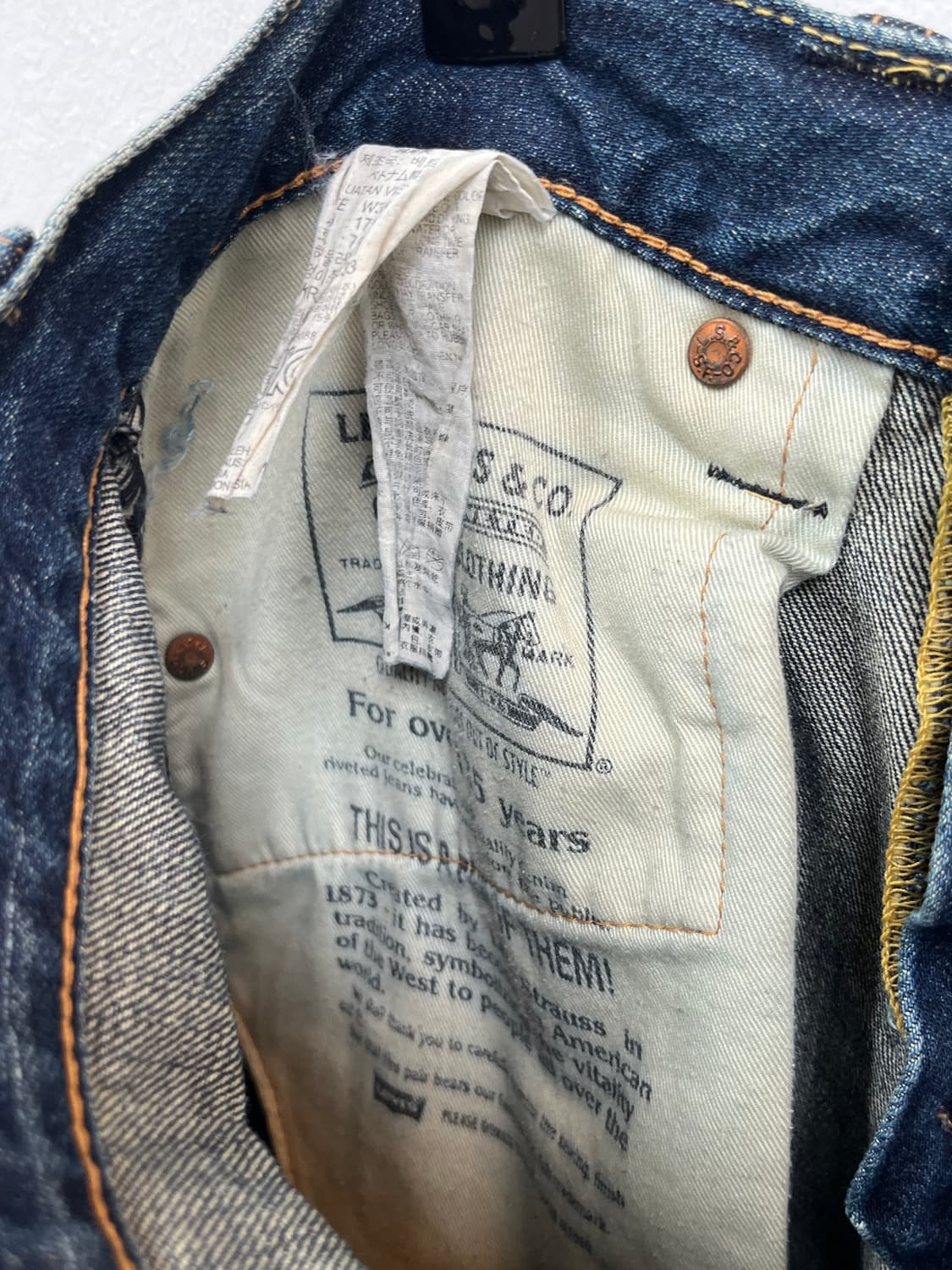 Levis 527 워싱 데님 W30/L33 상품이미지6
