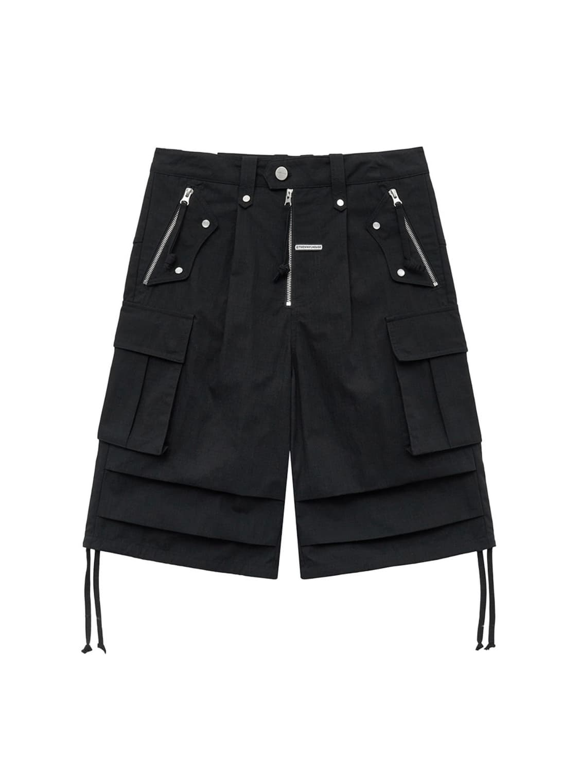 더바이닐하우스 WESTERN CARGO SHORTS BLACK 상품이미지1