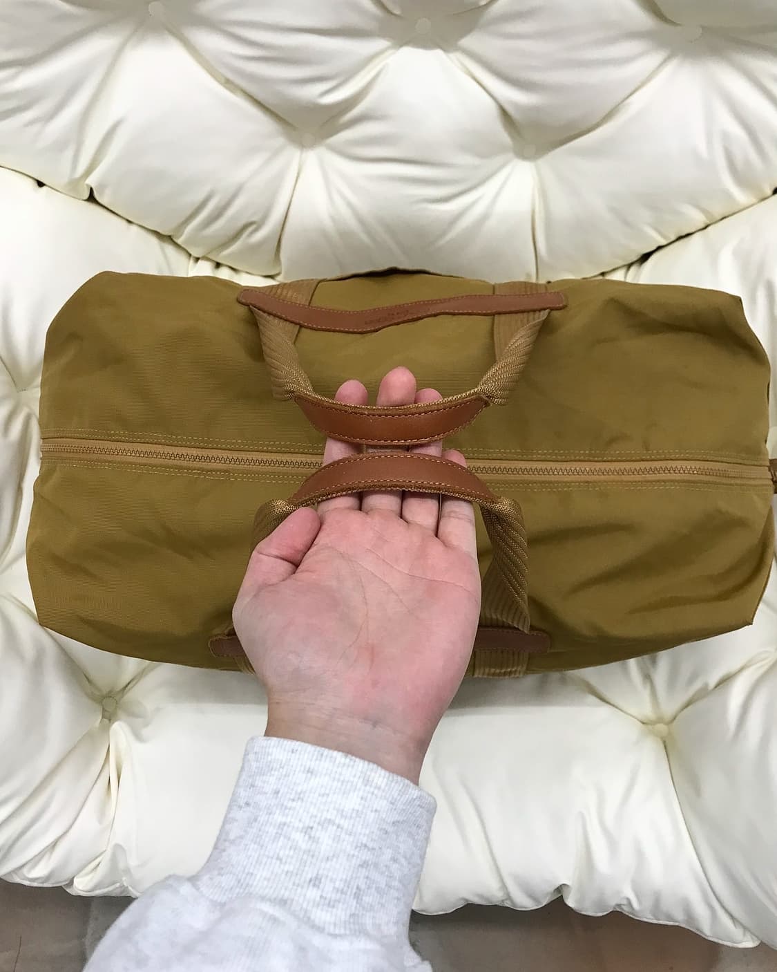 꾸레쥬 더블 로고 보스턴백 가방 상품이미지5