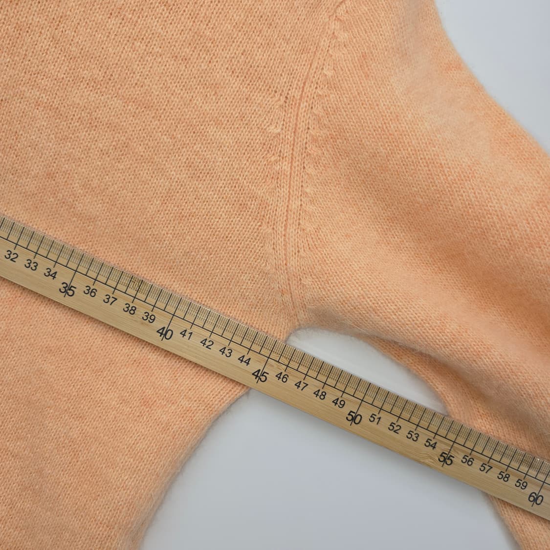 오렌지색 터틀넥 니트 스웨터 일본 빈티지 상품이미지8