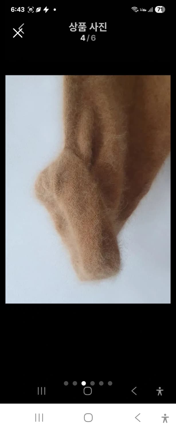 백화점정품 Juicy Couture 앙고라  오버핏 니트 스웨터 ONE  상품이미지3