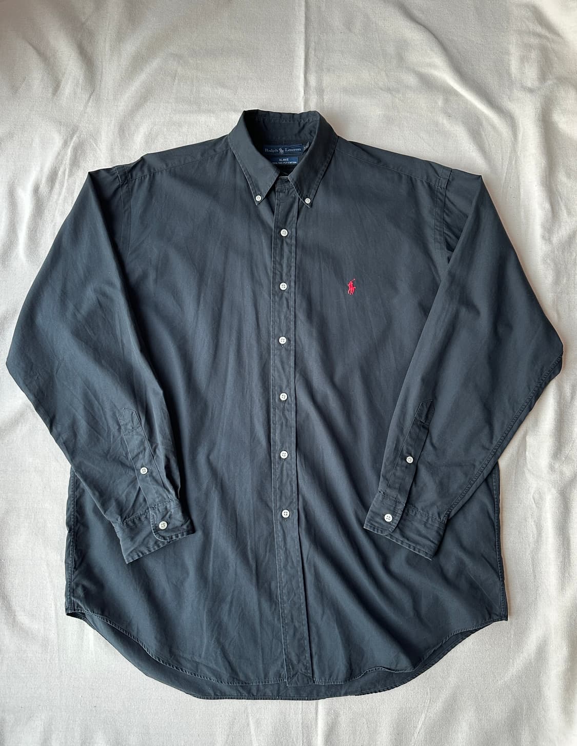 폴로 랄프로렌 블레이크 포플린 셔츠 블랙 L 상품이미지1