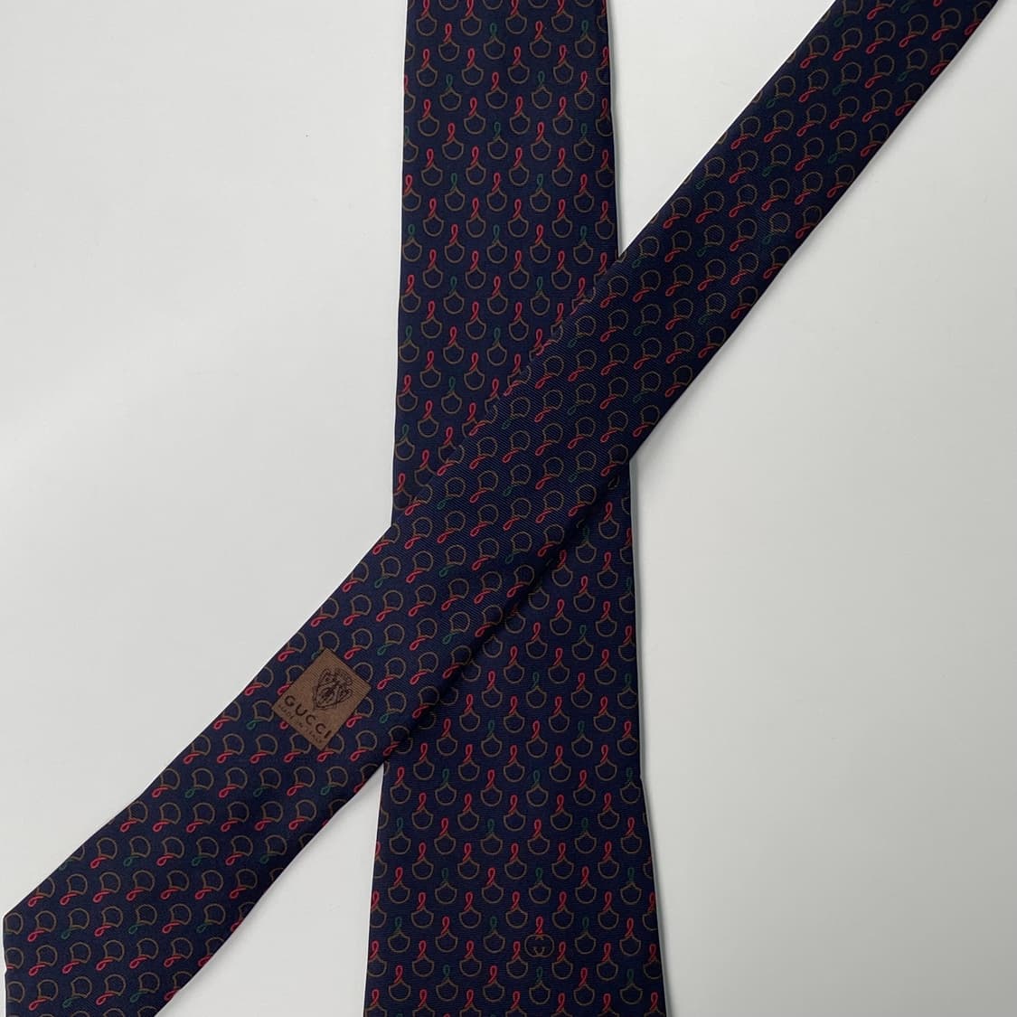 구찌(GUCCI) 심플로고 명품 정품 넥타이 상품이미지4
